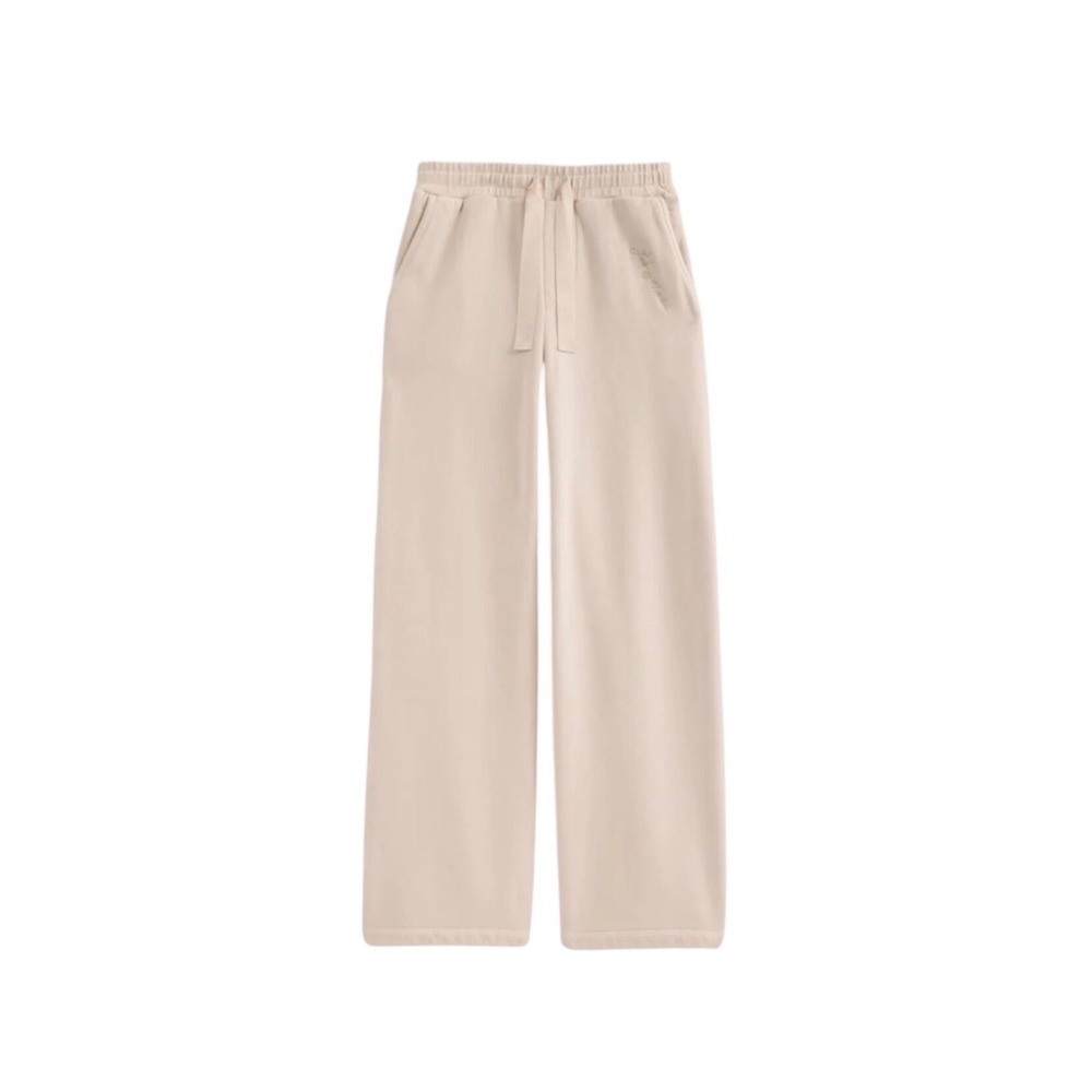 Everlane x The Laufey Foundation Wide Leg Sweatpants Pale Pink Lounge Pants